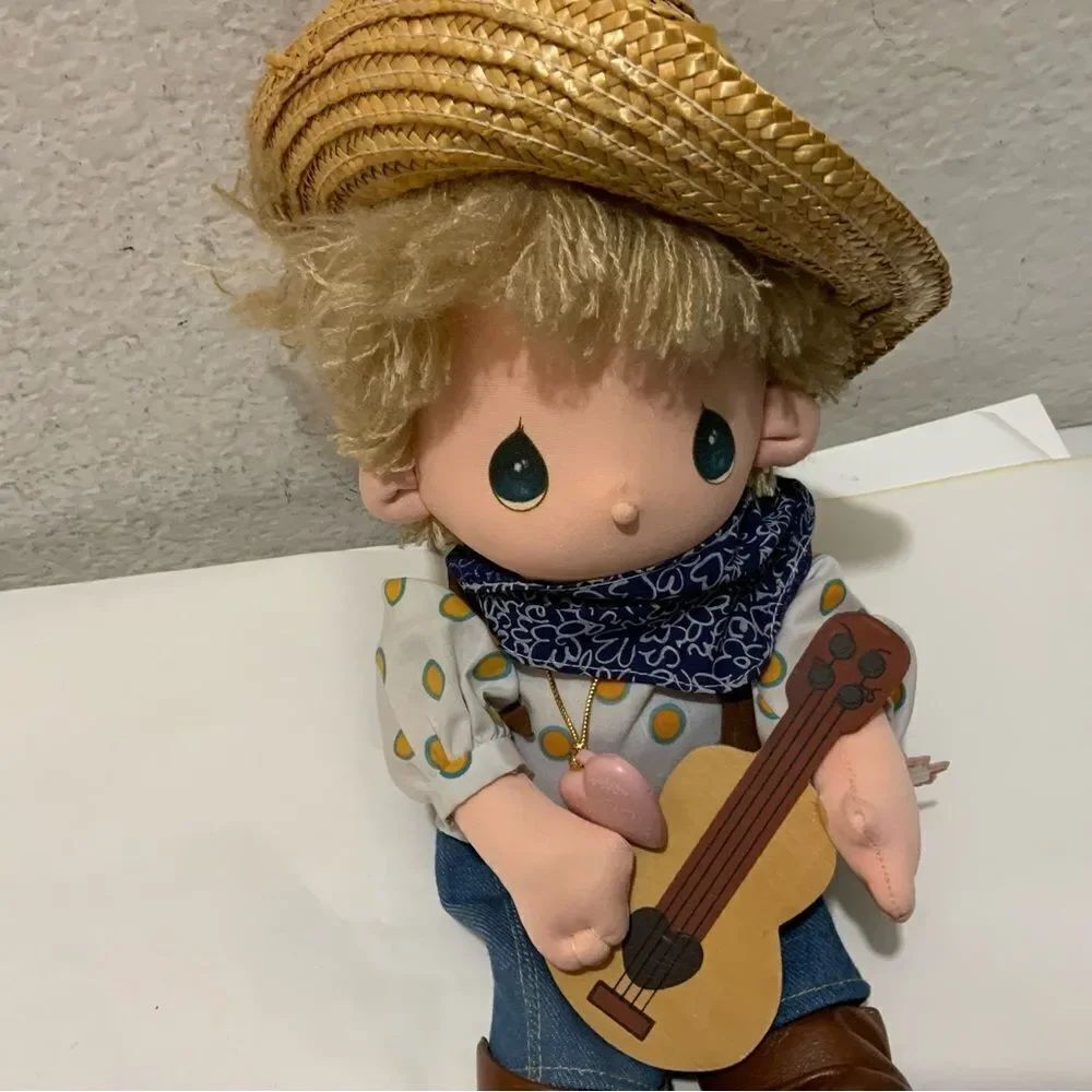 Precious Moments Applause Plush "Mickey" Cowboy Doll New